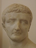 Detail of the Bust of Tiberius in the Naples Archaeological Museum, July 2012