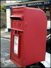 Britannia post box