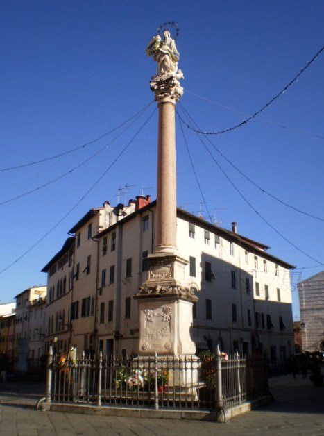 Column of Madonna dello Stellario.
