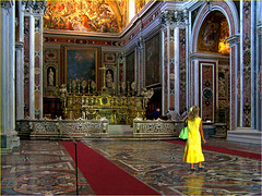 Napoli : la Chiesa della Certosa di San Martino -