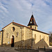 Villefontaine (38) 15 décembre 2014. L'église dans la partie ancienne de la ville.