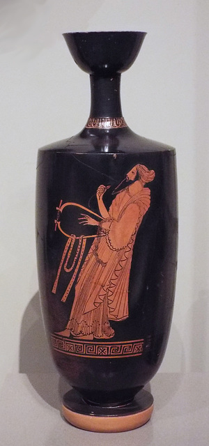 Lekythos from Gela with a Poet in the Boston Museum of Fine Arts, January 2018