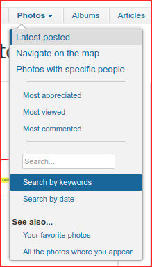 Search by keywords