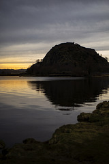 Dumbarton Rock Reflecting in the River Clyde