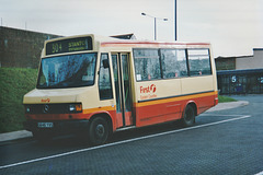 First Eastern Counties 896 (G646 YVS) at Bury St. Edmunds – Nov/Dec 1998