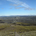 Iceland, Panoramic View to the East from the Tallest Point of the Lakagigar Chain