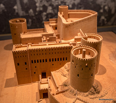 Oman National Museum Fort model