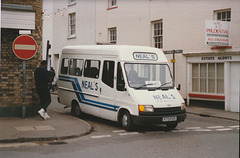 Neal's Travel F73 FUS in Mildenhall - 29 Dec 1989