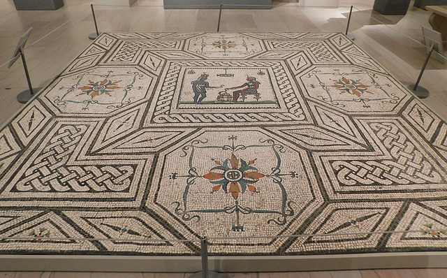 Mosaic with an Egyptianizing Scene in the Metropolitan Museum of Art, Jan. 2019