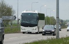 Ministry of Defence OV15 HTC on the A11 at Barton Mills - 17 May 2021 (P1080326)