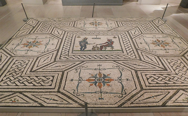 Mosaic with an Egyptianizing Scene in the Metropolitan Museum of Art, Jan. 2019