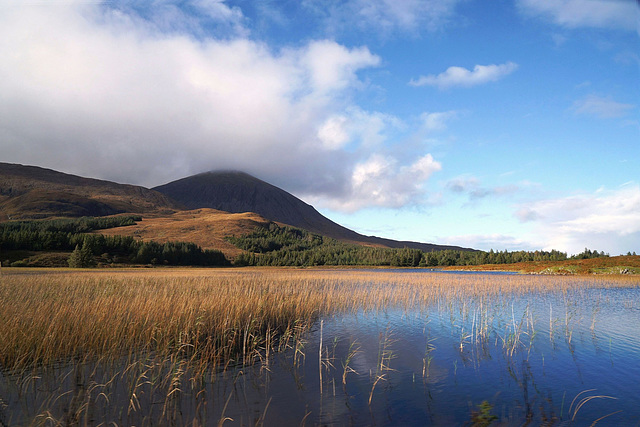 Skye :: Red cuillin and Loch Cill Chriosd (Killchrist)