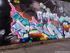 Grafitti Wall Of Fame am 20. September 2018