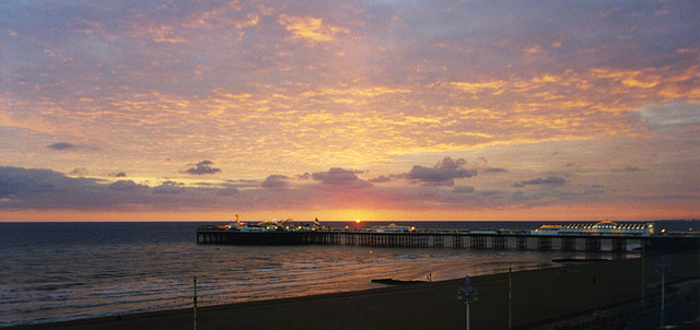 Palace Pier sunset