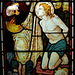 Detail of chancel window, Fenny Bentley Church, Derbyshire