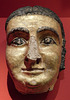 Mask of Woman with Cosmetic Lines and Gilding in the Metropolitan Museum, March 2022