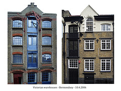 Victorian warehouses  -  Bermondsey - 10.4.2003