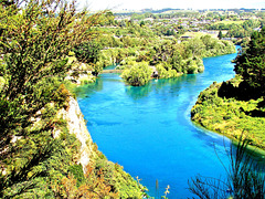 View Of The Waikato River