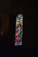 Lisbon, Stained Glass in the Church of Jeronimos
