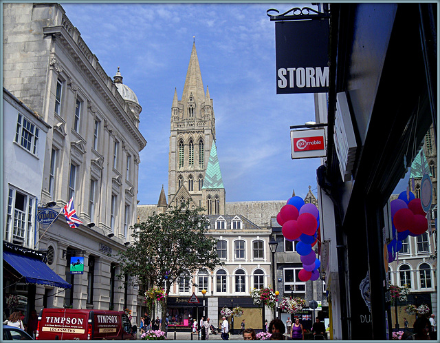Truro Cathedral from Lemon Street