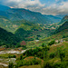 Landscape from Sa Pa valley
