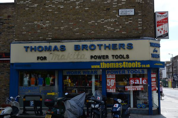Thomas Brothers, closing down