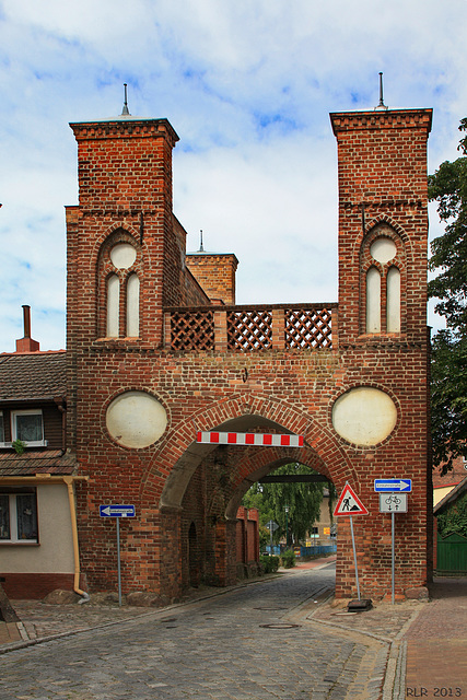 Altentreptow, Demminer Tor (Stadtseite)