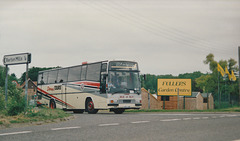Storey's Coaches A10 AAS (C315 UFP) in Barton Mills - 27 May 1994