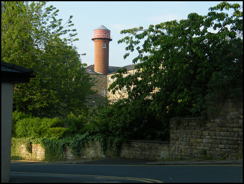 Moor Lane Mill water tower