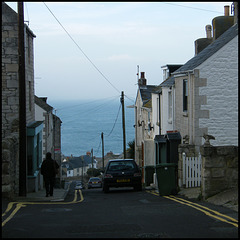 steep street in Fortuneswell