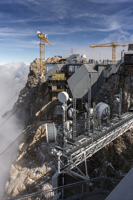 2962m - The Highest Construction Site of Germany