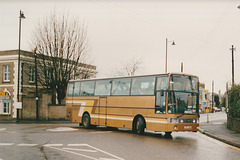 D J Coaches (Fordham) PDT 448 in Mildenhall - 10 Dec 1994