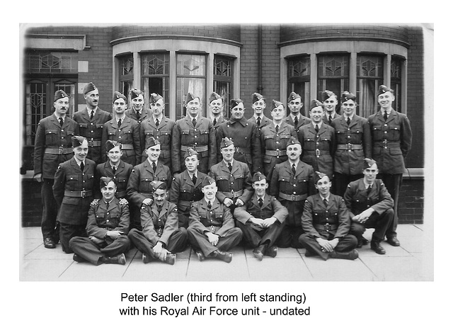 Peter & RAF unit undated