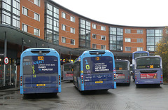 First Essex buses in Chelmsford Bus Station - 6 Dec 2019 (P1060190)