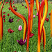 Chihuly with tulips  at Kew Gardens