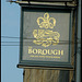 The Borough pub sign
