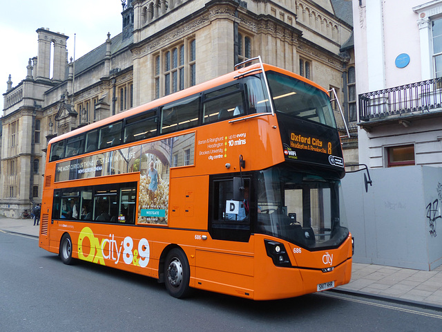 Oxford Bus Company 686 - 14 October 2017