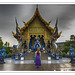 Wat Rong Suea Ten (Blue Temple) in Chiang Rai / Thailand