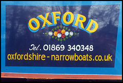Oxford narrowboat