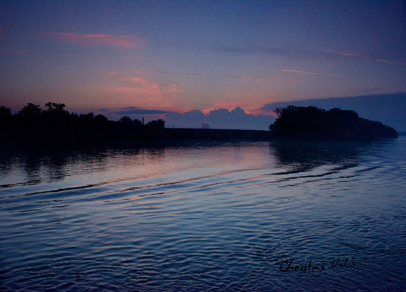 dawn on the River Danube