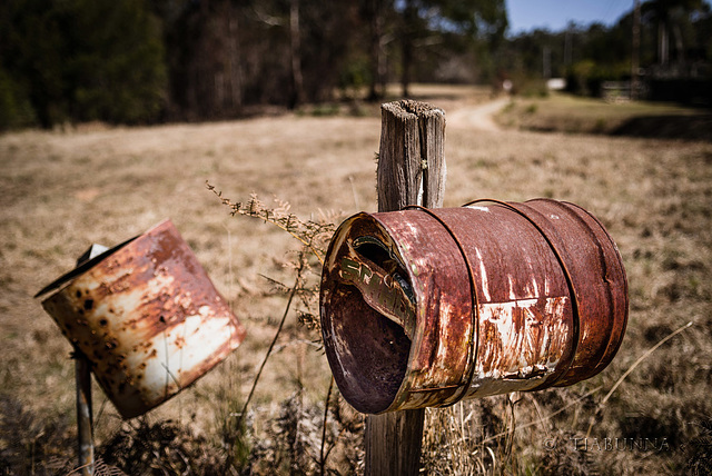Old letterboxes