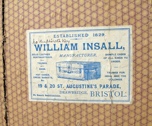 William Insall of Bristol UK