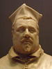 Detail of the Bust of Cardinal Scipione Borghese by Finelli in the Metropolitan Museum of Art, February 2014