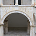 Dubrovnik : cour intérieure du palais Sponza.