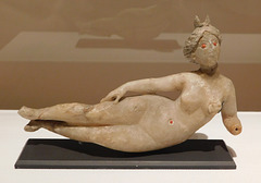 Statuette of a Reclining Nude Goddess in the Metropolitan Museum of Art, June 2019