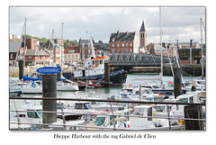 Dieppe Harbour with the tug Gabriel de Clieu - France - 25.9.2010