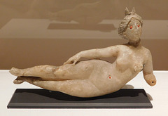 Statuette of a Reclining Nude Goddess in the Metropolitan Museum of Art, June 2019