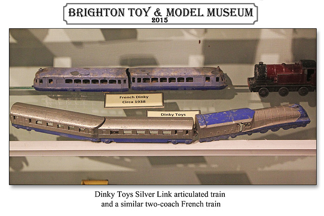 Dinky trains  - Brighton Toy Museum - 31.3.2015