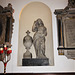 Memorial to Mary Chetwynd, St Mary's Church, Grendon, Warwickshire