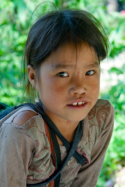 Yao kid in Sa Pa valley